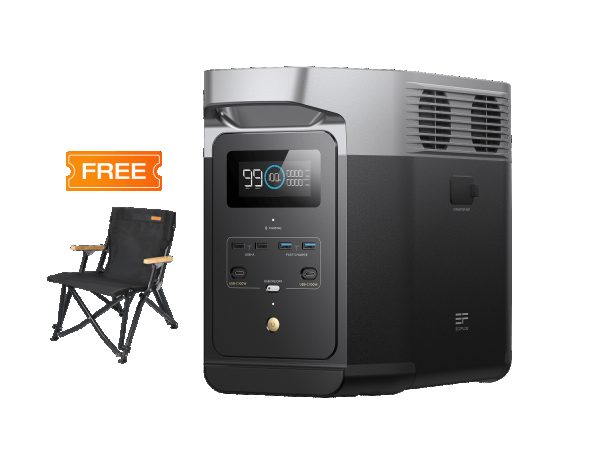 EcoFlow Delta 2 portatīvā elektrostacija (1024 Wh)