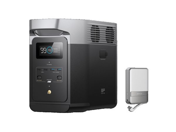 EcoFlow Delta 2 portatīvā elektrostacija (1024 Wh)